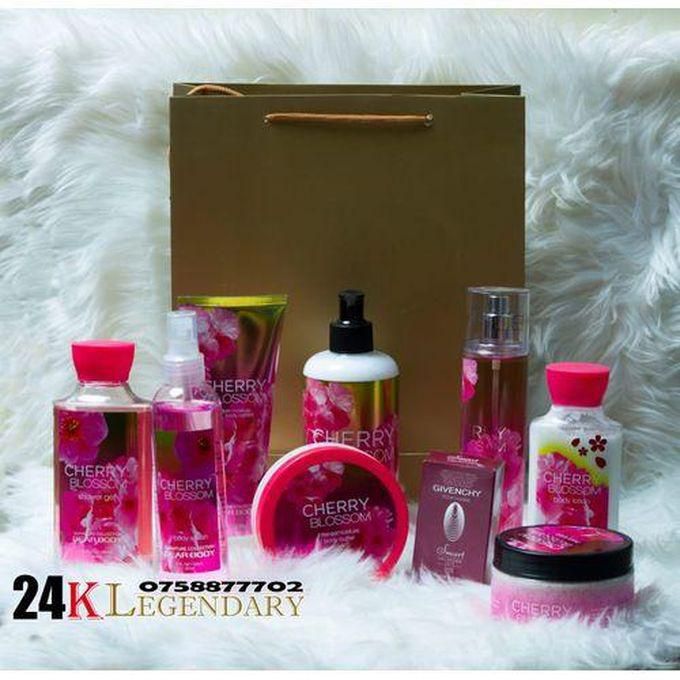 Signature Collection Cherry Blossom Dear Body Set (8 Set Plus Free 15ml Perfume & Gift Bag)