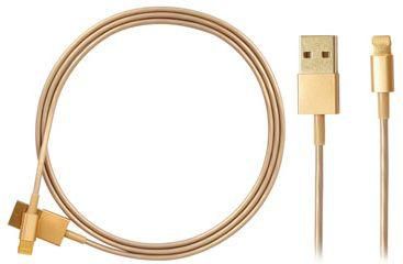 iphone 5S Golden Lightning to USB Cable Charger Cable Data Sync