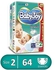 BabyJoy Super Stretch Jumbo Diapers - Size 2 - 60 + 4 Pcs