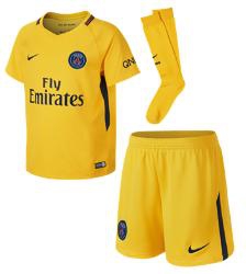 2017/18 Paris Saint-Germain Stadium Away Younger Kids'Football Kit