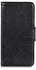 HuHa Case Cover Compatible For Motorola Moto Edge 30 Neo / 30 Lite Nappa Texture Leather Phone Case Black