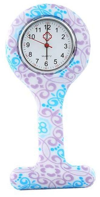 Fashion Nurse Watch Round Dial Arabic Numerals Silicone-#2