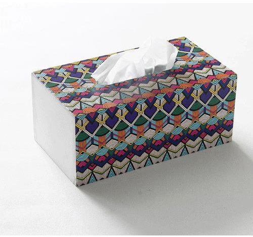 Colored Ancient Pharaonic Patterns Napkin Box