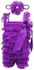 Tiny Bibiya Baby Lace Petti Romper Tutu Clothing (Plum Purple)