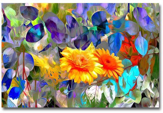 Smile Gallery Modern Tableau - Multicolor - 60 x 40 cm