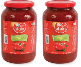 Buy Al Ain Tomato Paste 2 x 1.1kg Online at the best price and get it delivered across UAE. Find best deals and offers for UAE on LuLu Hypermarket UAE
