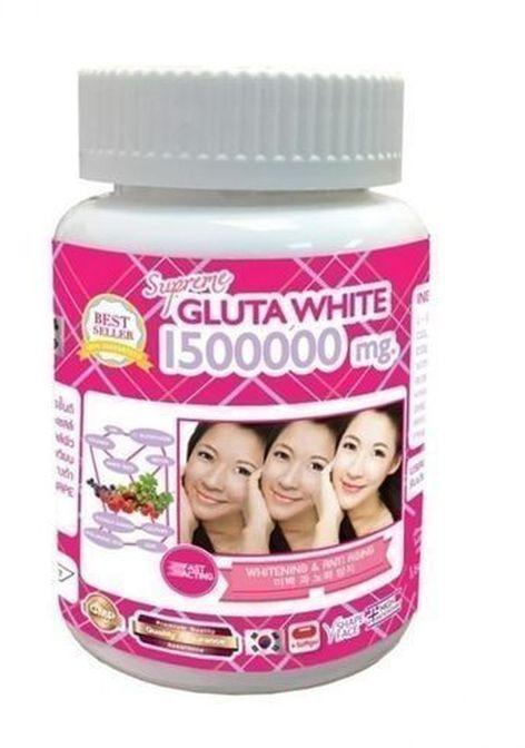 Gluta White Glutathione Skin White And Anti- Ageing Pills-1500000mg