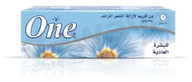 ONE HAIR REMOVAL CREAM ENRICHED WITH LANOLIN FOR NORMAL SKIN 90 GM