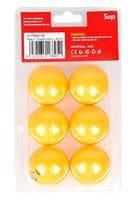 Sports Supreme Table Tennis Ball Yellow Pack of 6