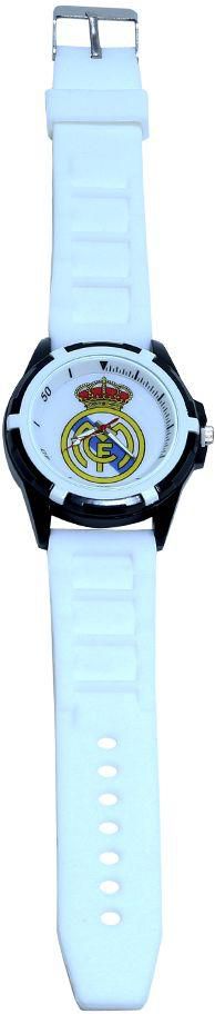 Real Madrid Analogue Sport Watch With White Strap