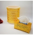 Wastebasket Set With Tissue Box