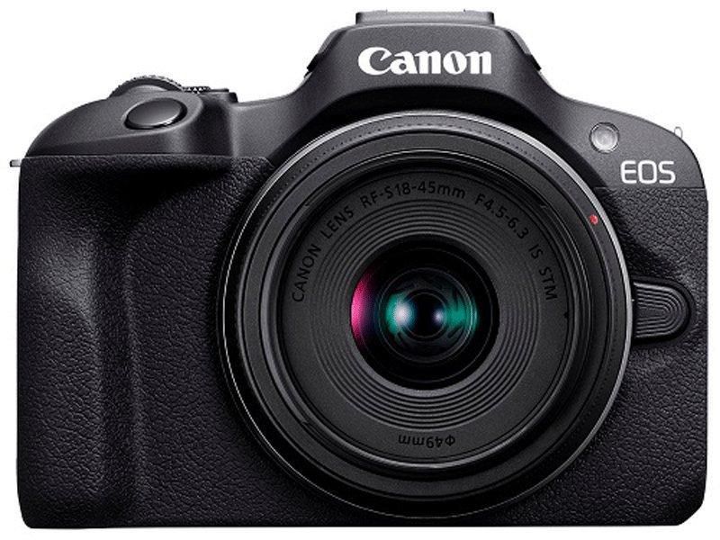 Canon EOS R100 Mirrorless Camera, 24.1 Mega Pixel, WiFi, Black