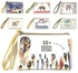 Women Mini Cute Elephant Elk Whale Cat Printed Handbag Coin Purse Phone Bag 6#