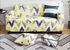 Striped Printed Sofa Slipcover Multicolour S