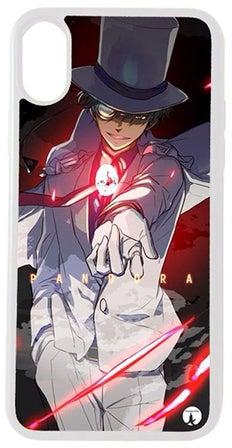 Protective Case Cover For Apple iPhone XR The Anime Detective Conan (White Bumper)