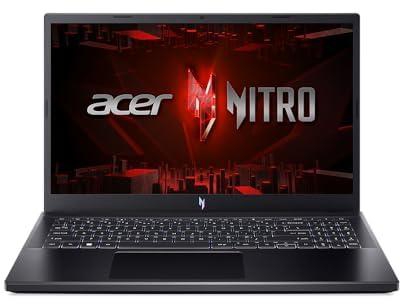 Acer Nitro V 15 ANV15-51 2023 latest Gaming Laptop, Intel Core i5-13420H, 16GB DDR5 RAM, 512GB SSD, 15.6" FHD 144Hz Display, NVIDIA RTX 3050 6GB Graphics, Backlit Keyboard, Thunderbolt 4, Windows 11