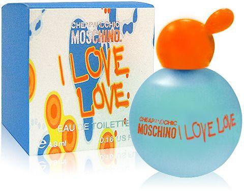 Chic I Love Love by Moschino Cheap for Women - Eau de Toilette, 4.9 ml