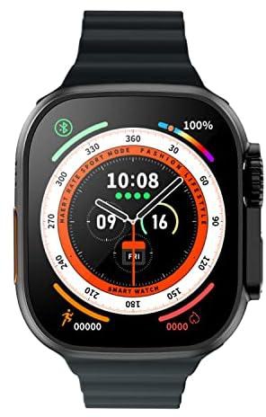 HK8 PRO MAX Smartwatch AMOLED Screen 2.12 Inch 485 * 520 Pixels - Wearfit PRO - Bluetooth V5.2 - IP68 Waterproof (Black)