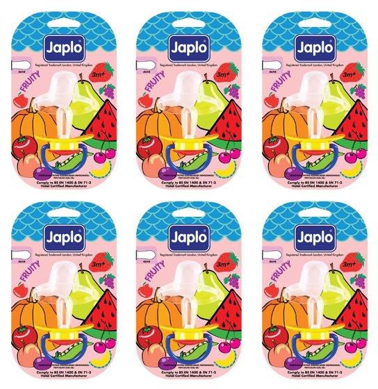 Japlo Fruity Soother - Olive (6 Blister Cards in 1)