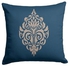 Damask Blue Cushion Cover