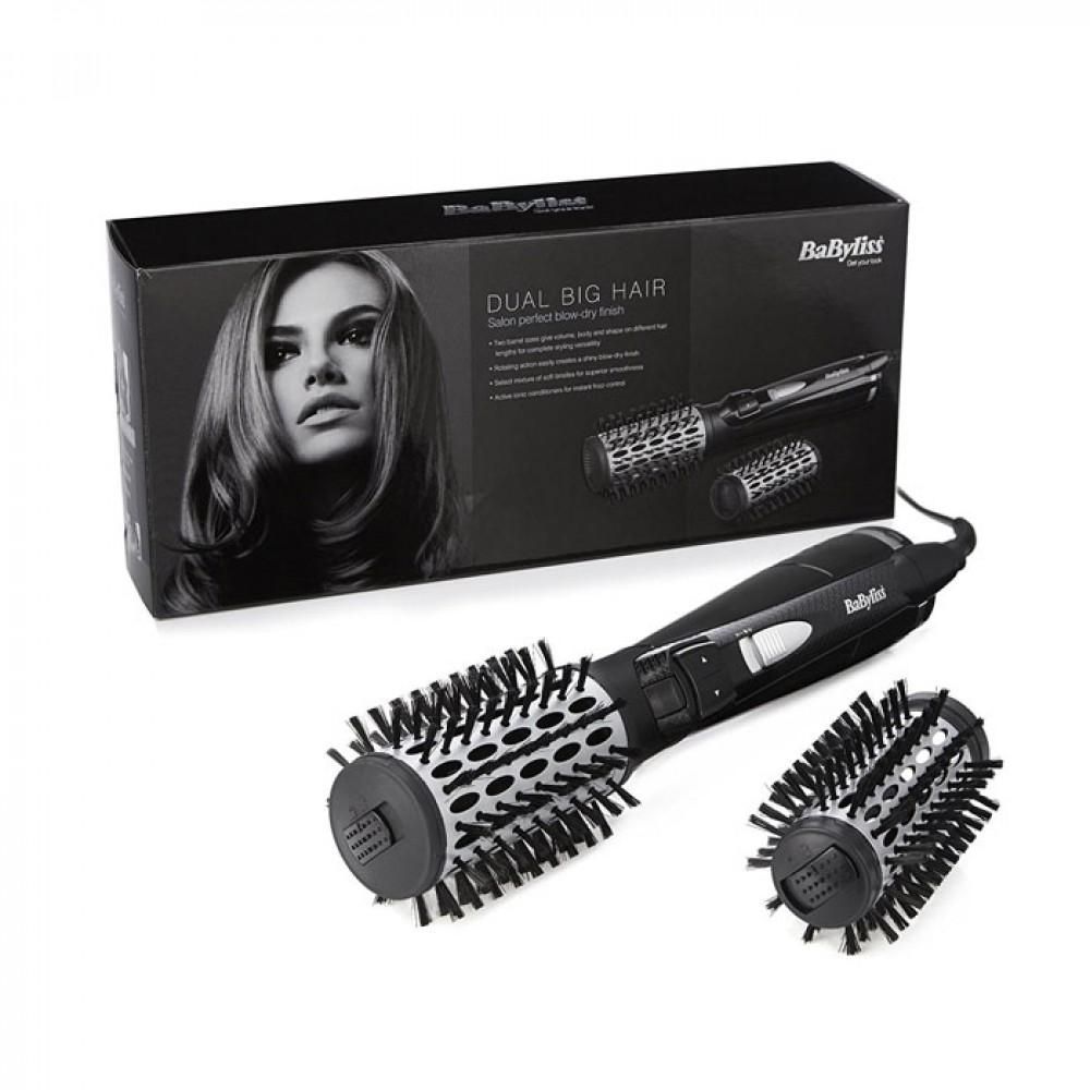 Babyliss Hair Dual Brush 50mm & 39mm Rotating Hot Air Styler price from  rayashop in Egypt - Yaoota!