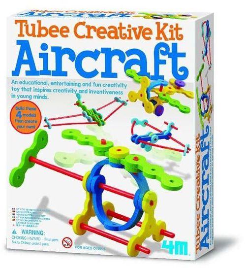 4M Creative Straw Kit Aircraft