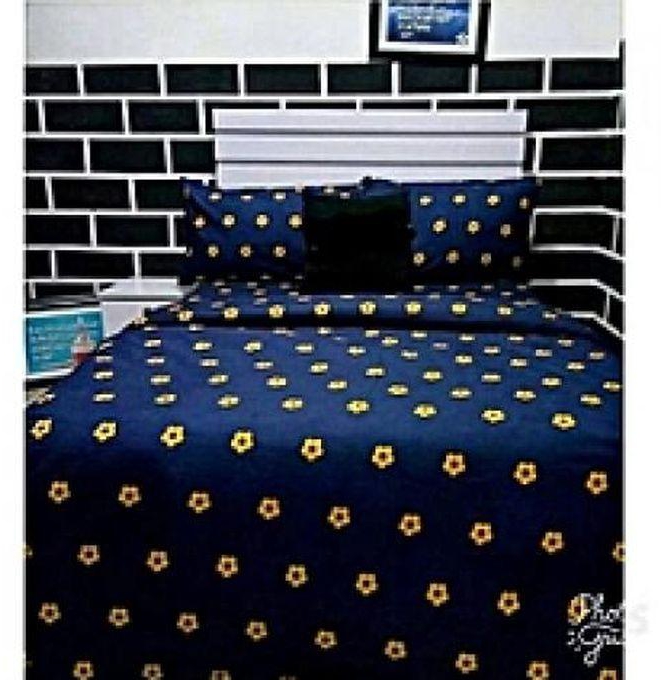 Bedsheet + Pillow Case(s)-blue