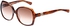 Swarovski Round Women's Sunglasses -SW17-53F