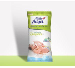 Little Angel Baby Diaper Pants,Large -2 Count