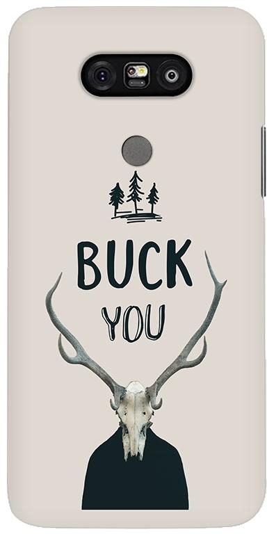 Stylizedd LG G5 Premium Slim Snap case cover Matte Finish - Buck You