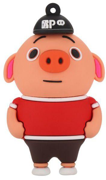 Cute USB Flash Drive 32GB Cartoon Pig Pendrive Memory Stick USB2.0 Animal Jump Drive Character