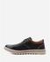 Ceoxer Plain Leather Shoes - Black