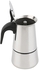 2/4/6-Cup Percolator Stove Top Coffee Maker Moka Espresso Latte Stainless Pot-Silver