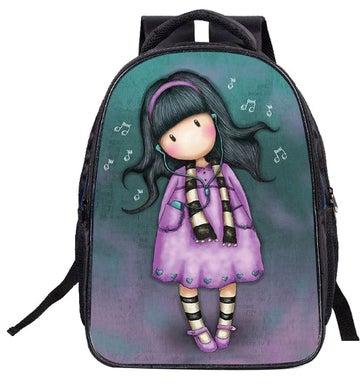 Princess Printed Backpack Multicolour