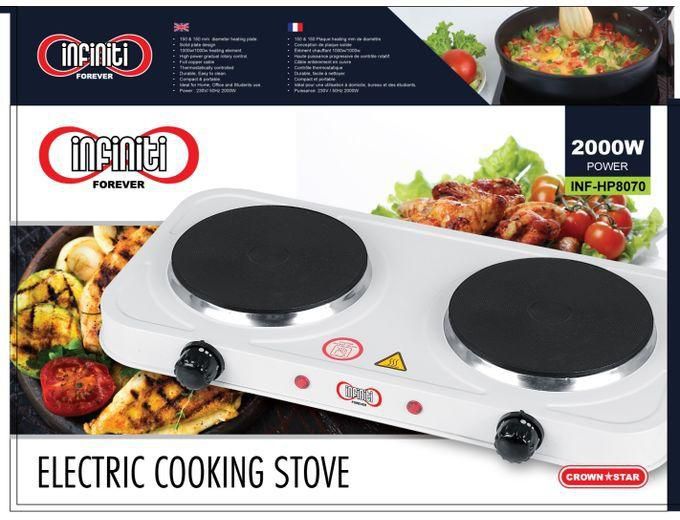 Two Burner Electric Hot Plate
