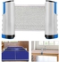 Portable Telescopic Table Tennis Net Rack - Grey/Blue