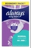 Always | Pads Daily Liners Comfort Protection Individually Wrapped Normal | 40 Pcs
