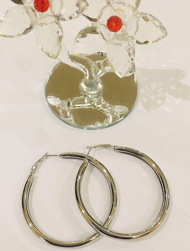Fashion Earring -Silver- Women Xl