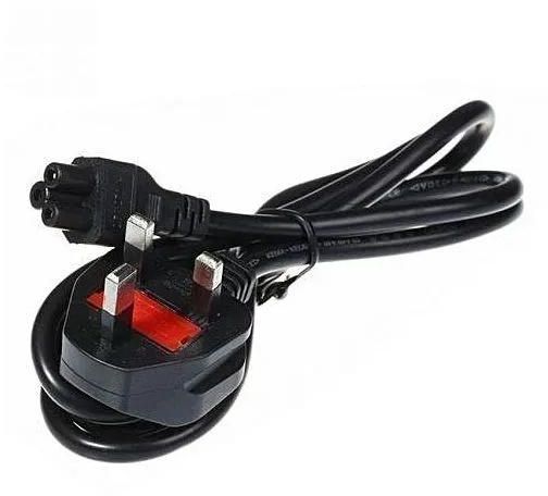 Laptop Power Flower Cable Fused UK 3 Pin Plug