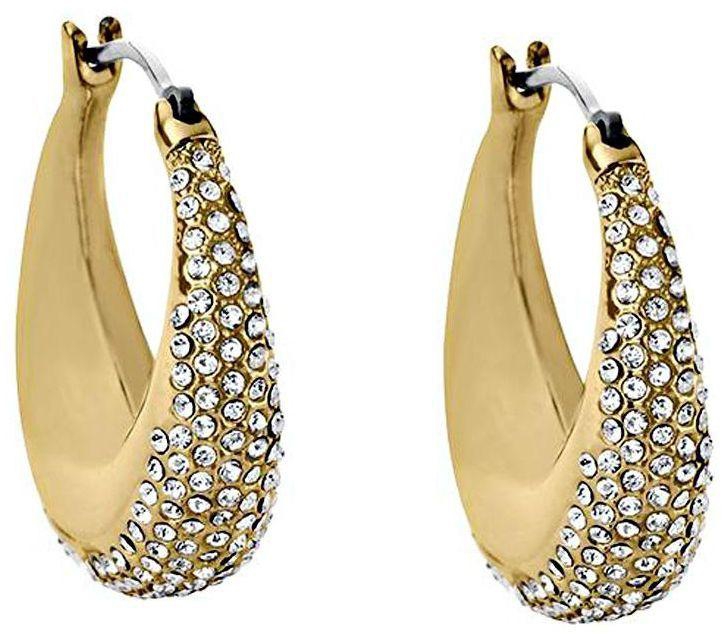 Michael Kors Gold Plated Stainless Steel Hoop Earring - MKJ3901710