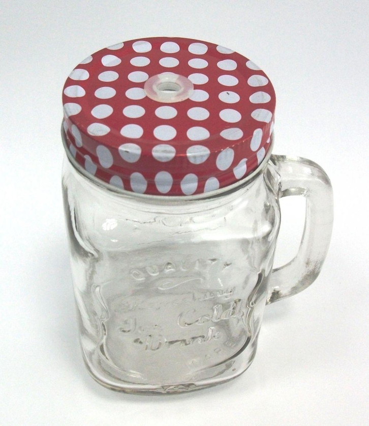 Beverage glass jar