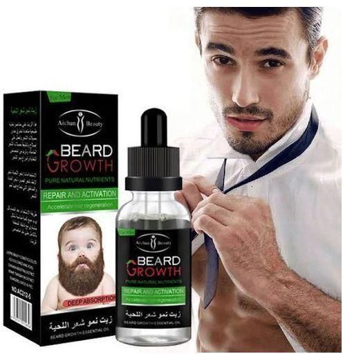 Aichun Beauty Beard Growth Beard & Moustache Fast Growth Oil - 30ml
