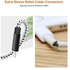 CableCreation 0.5 Feet Short Lightning to USB Data Sync Cable [MFi Certified] Compatible with iPhone X, 8, 8 Plus, 7, 7 Plus, 6S, 6S Plus, iPad, 15CM, Black and White