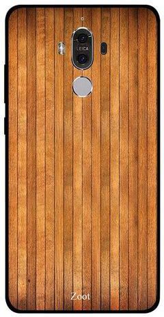 Skin Case Cover -for Huawei Mate 9 Wooden Multiple Vertical Lines Wooden Multiple Vertical Lines