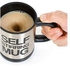 Solution Self Stirring Mug - Silver