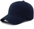 Plain Cap For Adults, Unisex - Navy