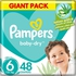 Pampers - Baby-Dry Diapers, Size 6, Extra Large, 13+kg, Giant Pack - 48 Count- Babystore.ae