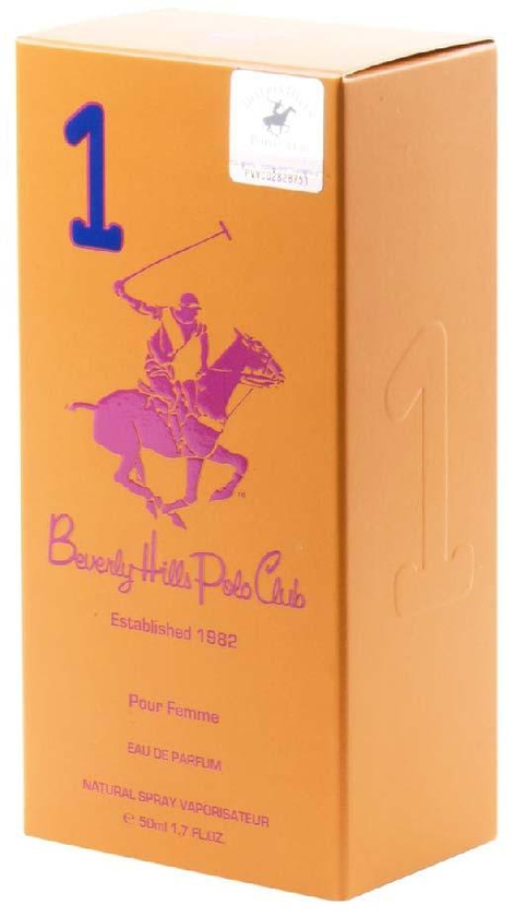 Beverly Hills Polo Club No.1 Eau De Parfum for Women - 50ml- Babystore.ae