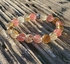 Sherif Gemstones اسورة رائعة من الكوارتز الطبيعي متعدد ألوان اتزان شفافية