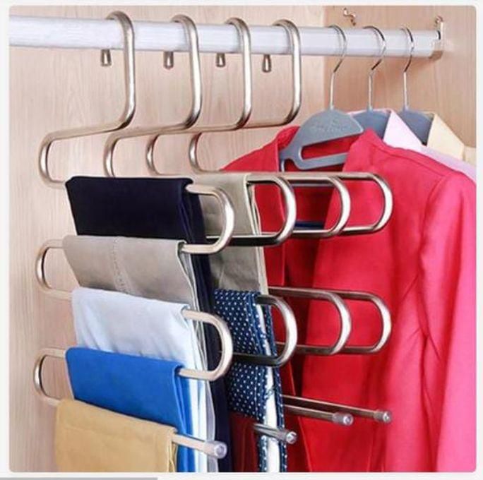 Generic S-Shaped Trouser Hangers Multi Purpose Hanger Generic